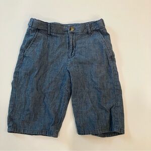 Janie and Jack boys shorts cotton 10 blue